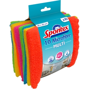 SPONTEX Panni in Microfibra - 10 pz