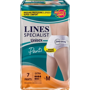 LINES Specialist Pants Extra Assorbenti Taglia M - 7pz