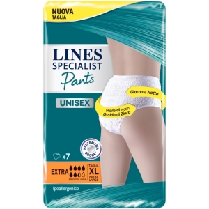 LINES Specialist Pants Extra Assorbenti Taglia XL - 7pz