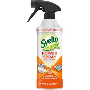 SVELTO Power Spray Antiodore Piatti e Superfici - 435ml