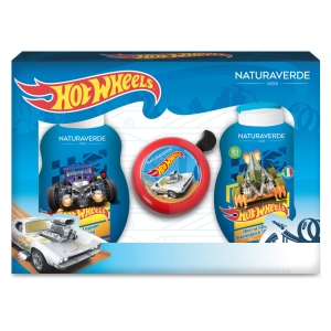 NATURAVERDE HotWheels Gift Set - sapone liquido + doccia shampoo