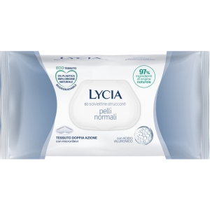 LYCIA Salviette Struccanti Pelli Normali - 60 pezzi