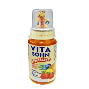 VITASOHN Junior Fruttine per Bambini - 60 caramelle