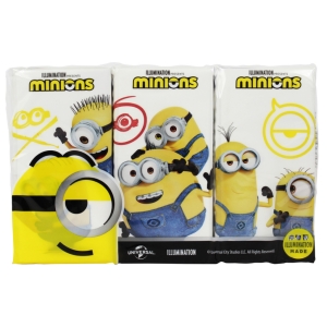 CLEAN PAPER Fazzoletti Minions 