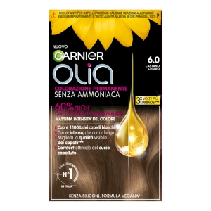 GARNIER OLIA Colorazione Permanente 6.0 castano chiaro 