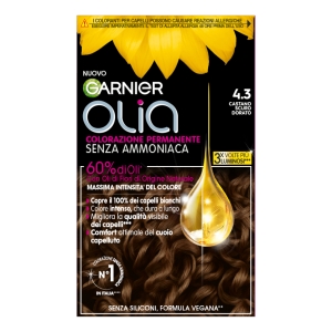 GARNIER OLIA Colorazione Permanente 4.3 castano scuro dorato