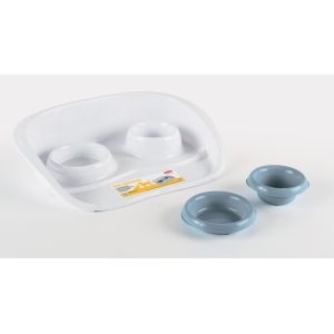 STEFANPLAST Set Dinner Stone Grey - Blu