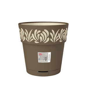 STEFANPLAST Opera Gaia Vaso Con Riserva Tortora - 30cm