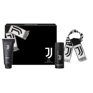 JUVENTUS Confezione Deodorante + Shower Gel + Sciarpa