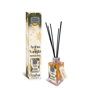 SWEET HOME Profumatore Ambiente Ambra e Vaniglia Christmas - 100ml