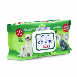 DERMA COTONE Salviette Pets Aloe - 40pz