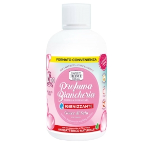 SWEET HOME Profuma Biancheria Igienizzante Gocce di Seta - 500ml