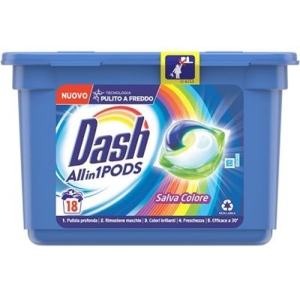 DASH All in 1 Pods Salva Colore - 18 pezzi