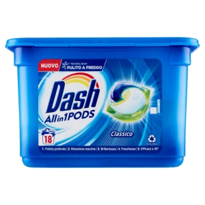 DASH All in 1 Pods Classico - 18 pastiglie