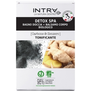 INTRA Confezione Detox Spa - Bagno Doccia 200ml + Balsamo Corpo 200ml