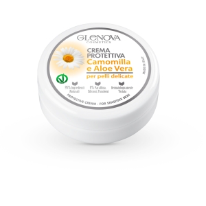 GLENOVA Crema Leni + Camomilla e Aloe Vera - 120ml