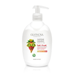 GLENOVA Sapone Liquido Mani e Viso Tutti i Frutti - 500ml