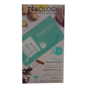 TEAOLOGY Purity Shower Body Wipe 2in1