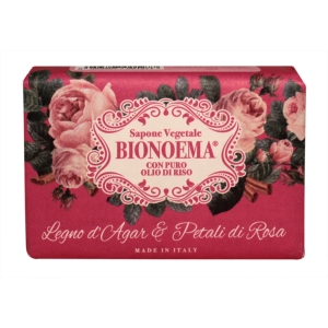 BIONOEMA Sapone al Legno di Argan e Petali di Rosa - 125gr