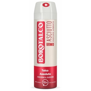 BOROTALCO Deodorante Uomo Asciutto Ambrato Spray - 150ml
