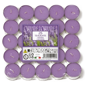 SER Tealights Profumati Lavanda - 25pz