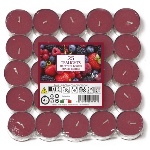 SER Tealights Profumati Frutti di Bosco - 25pz