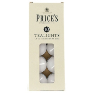 SER Price's Tealight 5h - 10pz