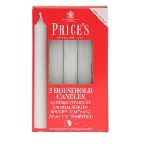 SER Price's Candele Steariche 5h - 5pz