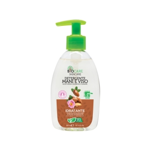 BIOCARE Detergente Mani e Viso Idratante con Argan e Rosa Mosqueta - 300ml