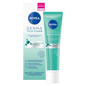 NIVEA Derma Skin Clear Peeling Esfoliante Notte - 40ml