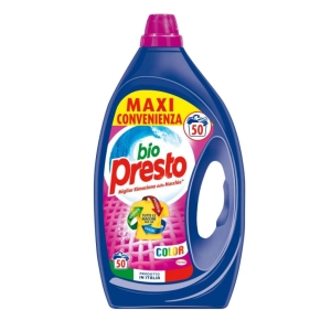 BIO PRESTO Detersivo Liquido Color - 50 lavaggi