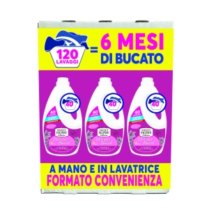 SWEET HOME Detersivo Bucato Fiorito 40 lavaggi - TRIPACCO 