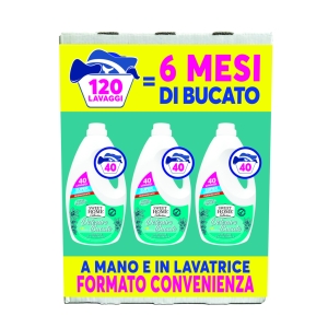 SWEET HOME Detersivo Liquido Bucato Ocean Paradise 40 lavaggi - TRIPACCO 