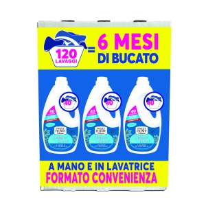 SWEET HOME Detersivo Bucato Talco 40 lavaggi - TRIPACCO 