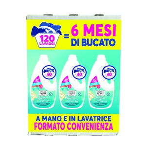 SWEET HOME Detersivo Liquido Fresco Cotone 40 lavaggi - TRIPACCO