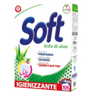 SOFT Fustone Polvere Aloe Igienizzante - 105 misurini 