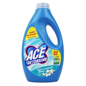 ACE Detersivo Liquido Talco e Muschio Bianco - 27 lavaggi 