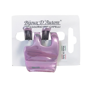 BIJOUX D'AUTORE Pinza Metallo 2 denti Colorata 