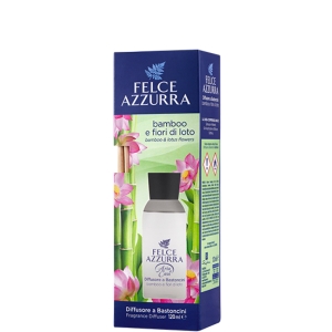 FELCE AZZURRA Diffusore con Bastoncini Bamboo e Fior di Loto - 200ml