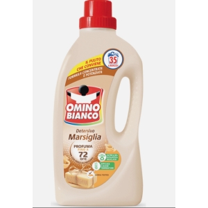 OMINO BIANCO Detersivo Liquido Lavatrice Marsiglia - 35 lavaggi