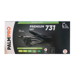 PALMPRO Guanti Premium Hirex Taglia L - 100 pezzi 