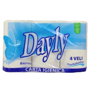 DAILY Carta Igienica - 6 rotoli
