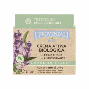 PROVENZALI Crema Attiva Biologica Lavanda Ligure - 50ml