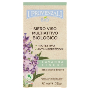 PROVENZALI Siero Viso Multiattivo Biologico Lavanda Ligure - 30ml