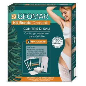 GEOMAR Kit Bende Drentanti con tris di sali