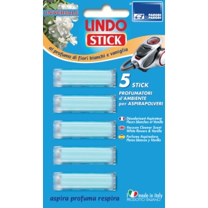 PARODI Lindo Stick Profumatori per Aspirapolvere - 5 pezzi 