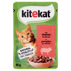 KIT&KAT Manzo in Salsa Busta 85gr 