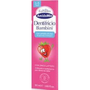 EUPHIRA AMIDOMIO Dentifricio Bambini Fragola 1-5 Anni - 50ml