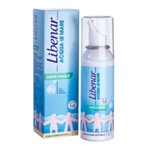 LIBENAR Spray Igiene Nasale Acqua di Mare - 100ml