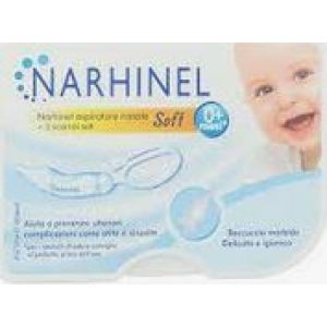 NARHINEL Aspiratore Naso Soft + 2 ricariche